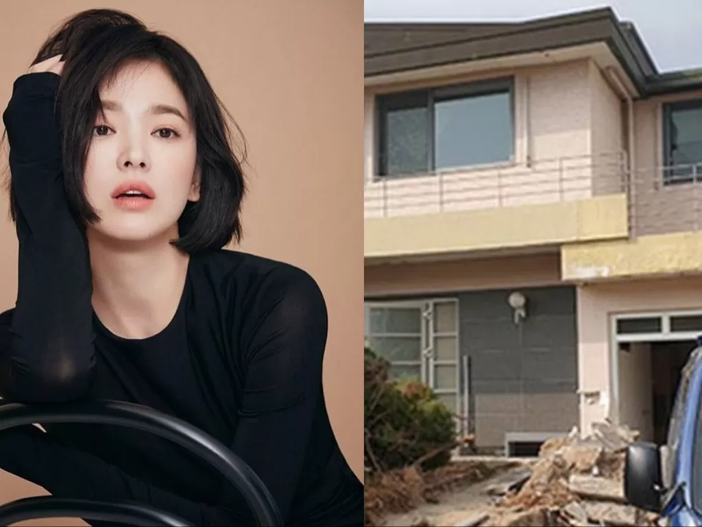 Rumah yang dirobohkan disebut tidak pernah ditinggali Song Hye Kyo. (Instagram/kyo1122/Todayonline)