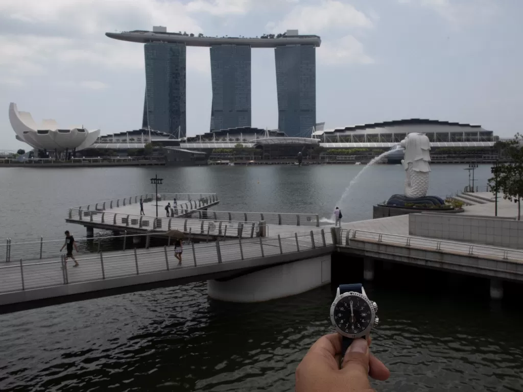Singapura diprediksi menjadi negara yang bakal cepat bangkit usai wabah virus corona. (REUTERS)
