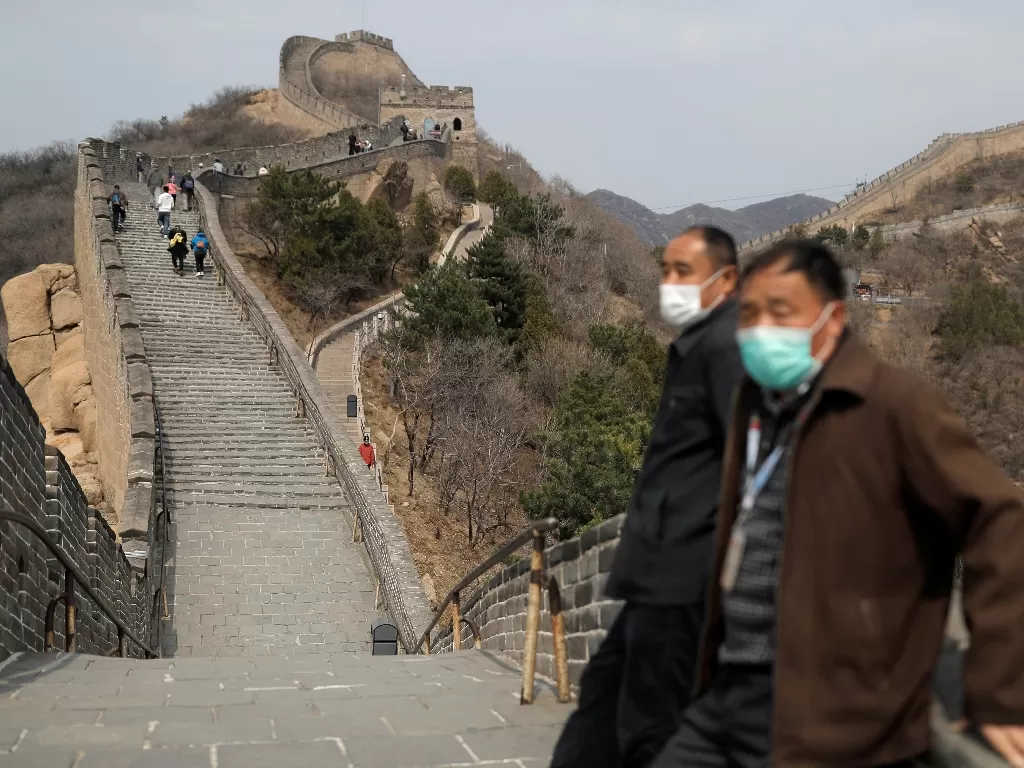 Ilustrasi Tembok Besar Tiongkok. (REUTERS)