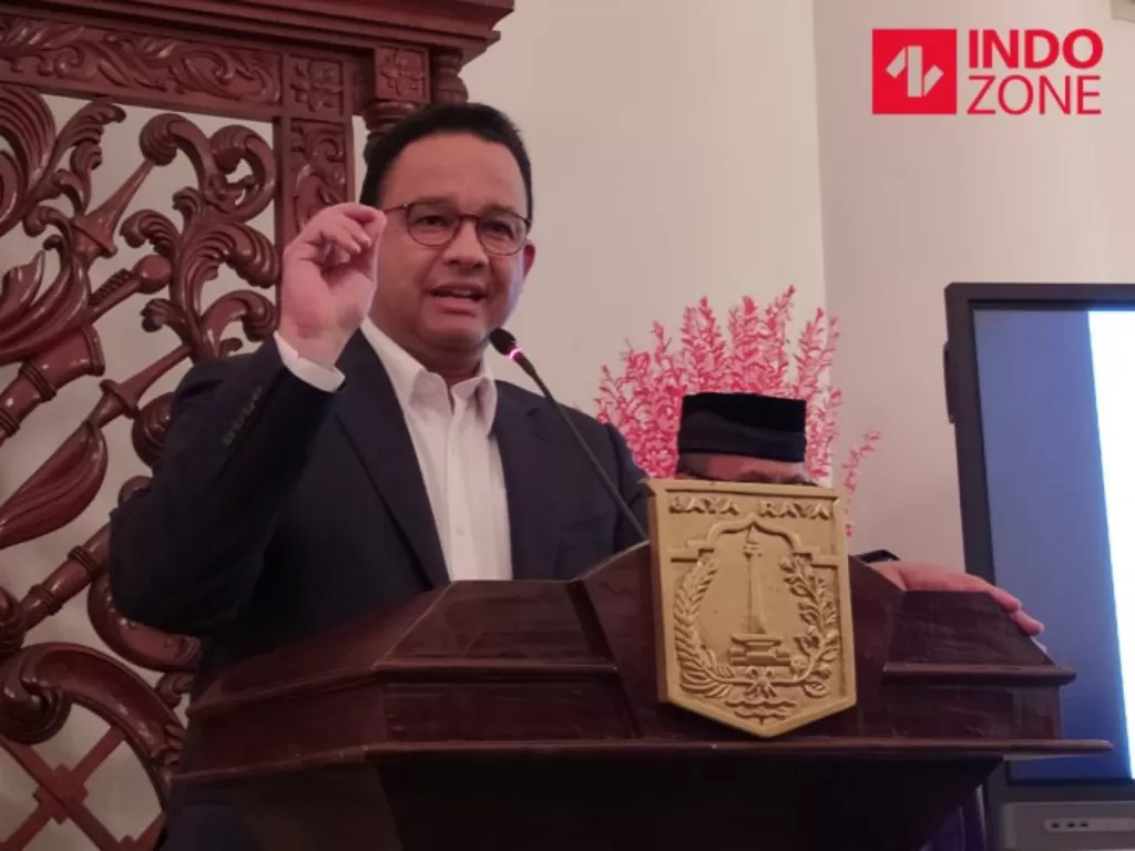 Gubernur DKI Jakarta, Anies Baswedan, menyebut Peraturan Gubernur terkait tindak lanjut penerapan PSBB di Jakarta sudah rampung. (INDOZONE/Murti Ali Lingga)