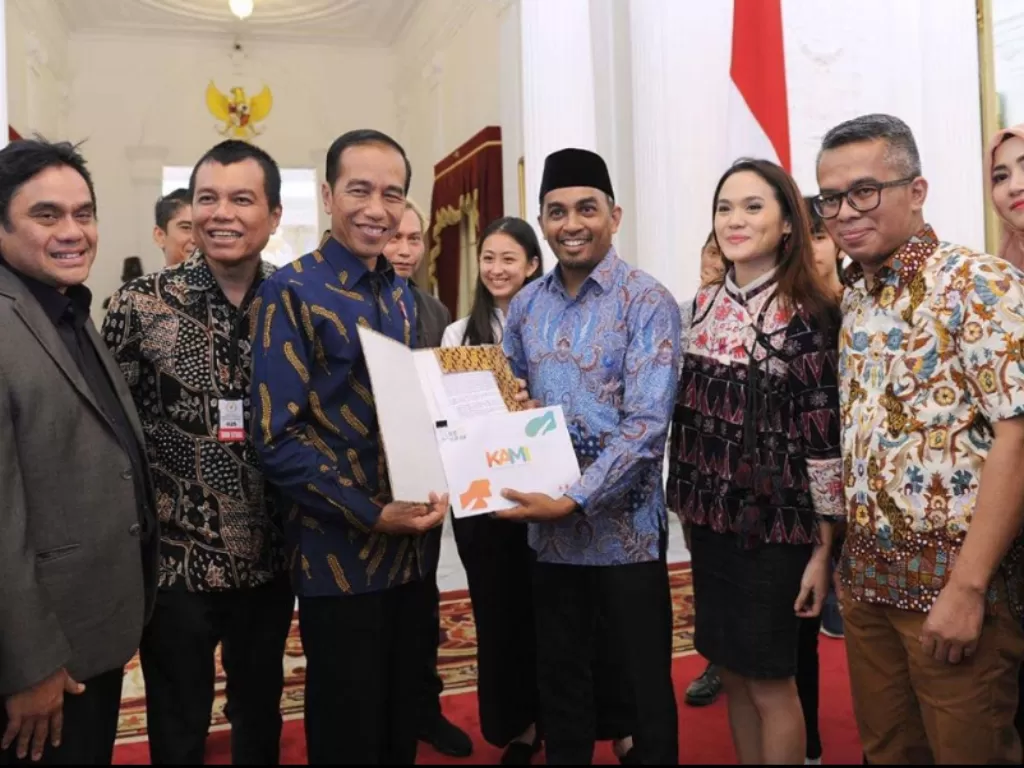 Presiden Jokowi membagikan kenangannya bersama Glenn Fredly (Instagram/@jokowi)