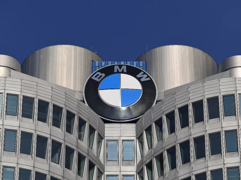 Tampilan pabrikan BMW di Jerman. (REUTERS/Andreas Gebert)