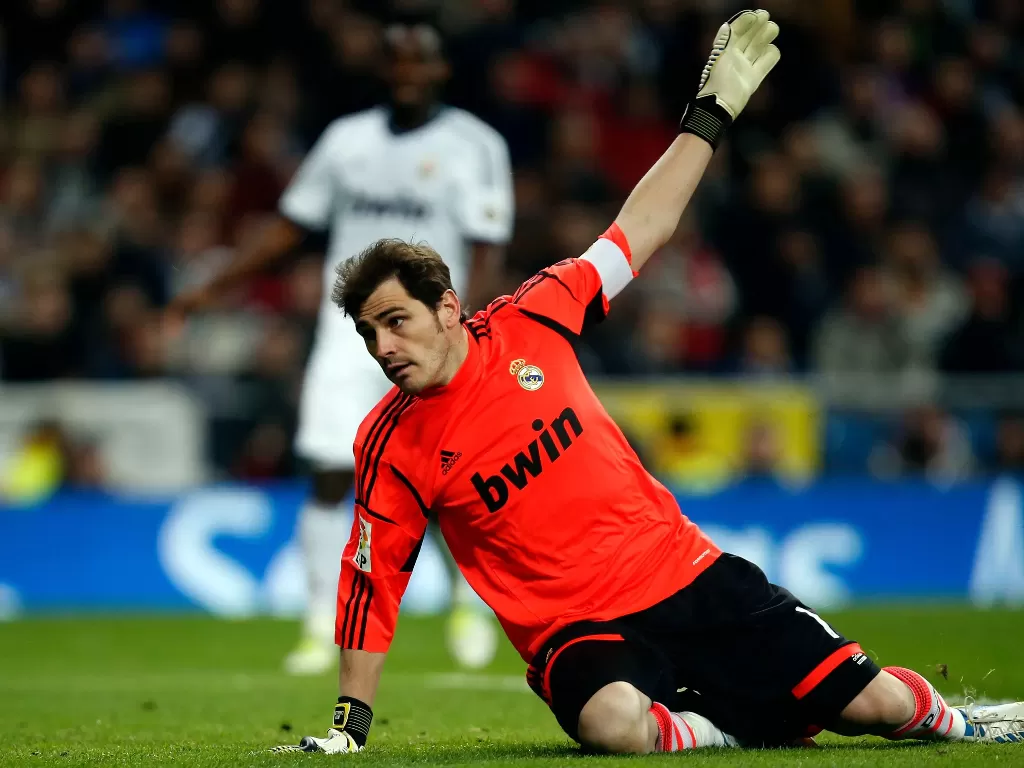 Mantan kiper Real Madrid, Iker Casillas. (REUTERS)