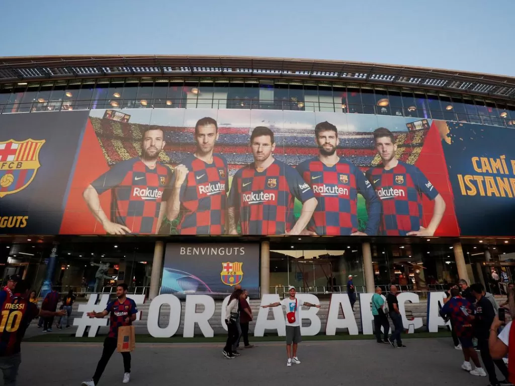 Markas Barcelona, Camp Nou. (REUTERS/Albert Gea)