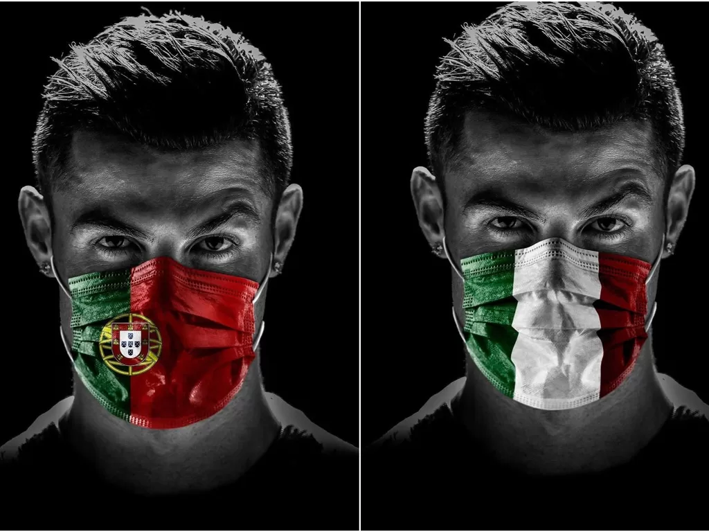 Ronaldo aja dunia bersatu melawan virus Corona. (Instagram/cristiano)