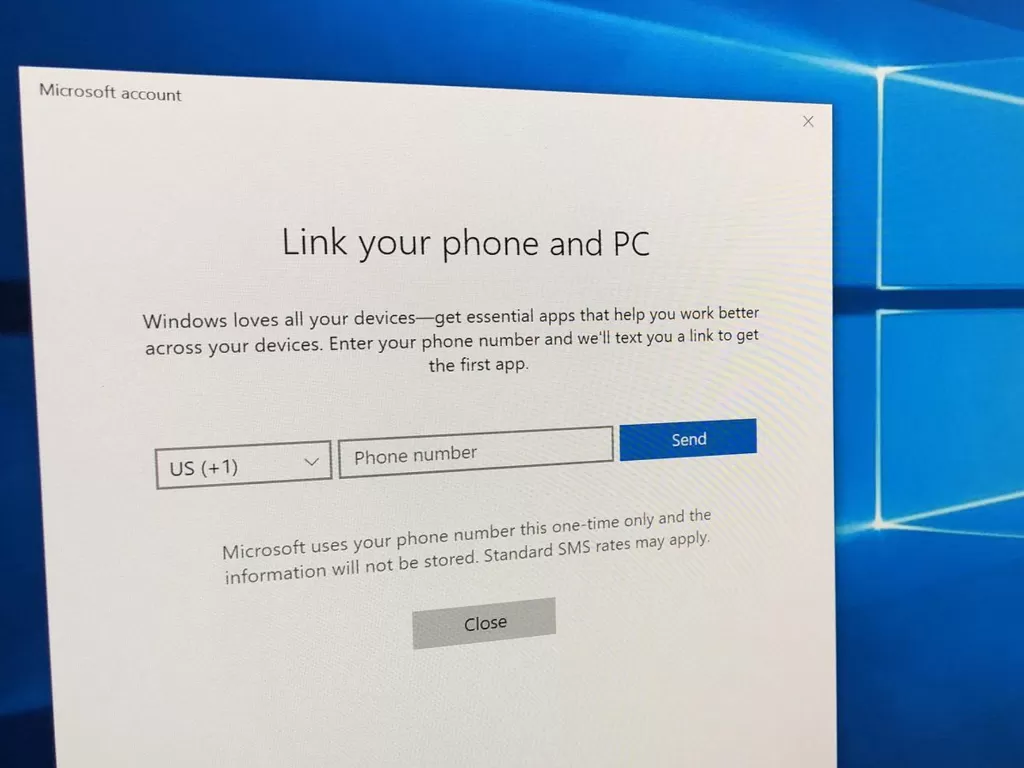 Tab Link your phone and PC di Windows 10 (photo/ArticleXL)