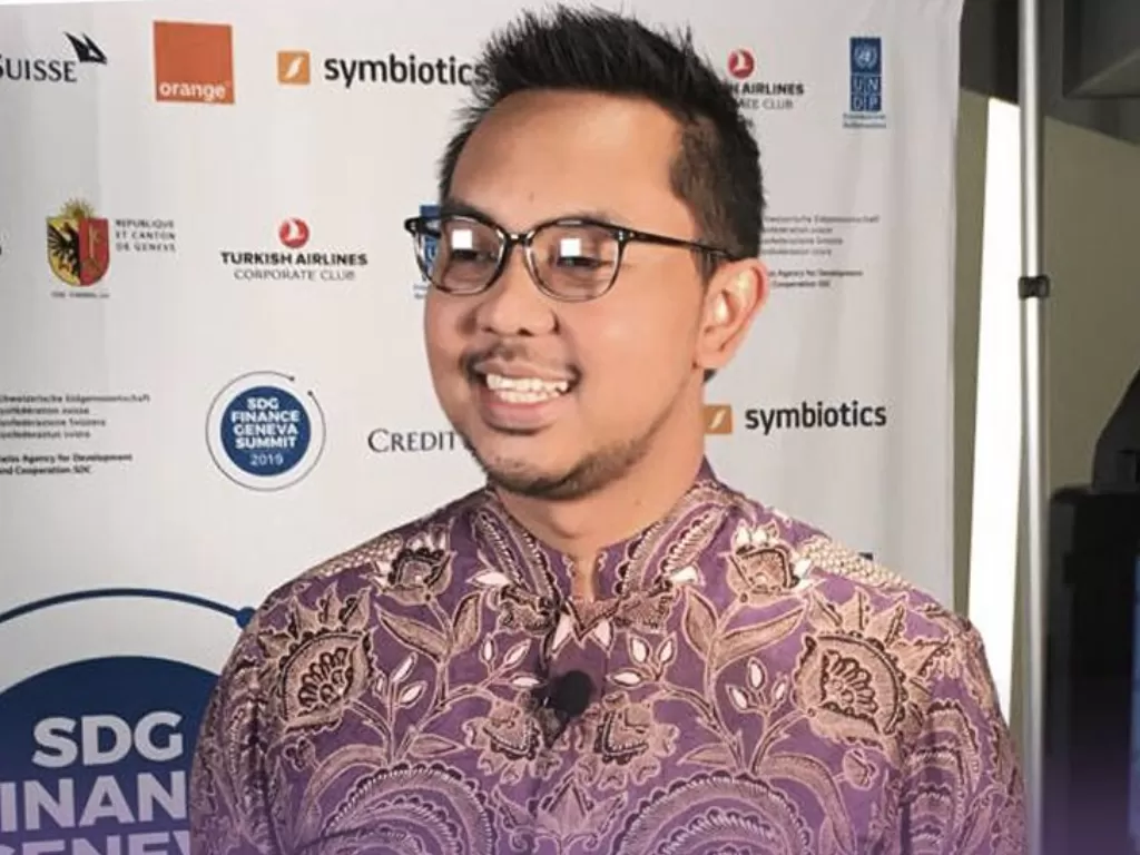 Stafsus milenial Presiden, Andi Taufan Garuda Putra. (Instagram.@armathaid).