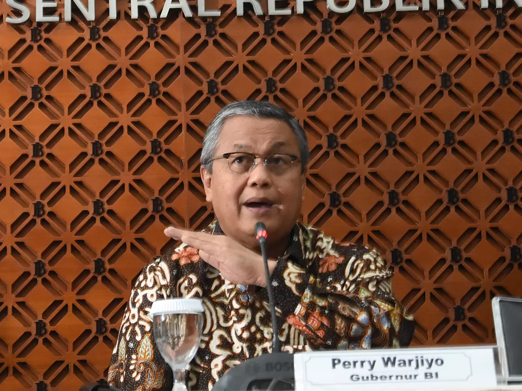 Gubernur Bank Indonesia Perry Warjiyo (ANTARA FOTO/Indrianto Eko Suwarso).