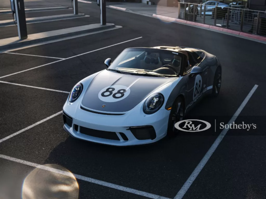 Porsche 911 Speedster yang dilelang RM Sotheby's. (topgear.com.ph)
