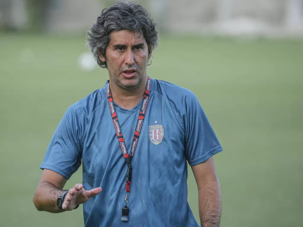 Pelatih Bali United, Stefano Cugurra, optimistis Liga 1 2020 akan bergulir kembali tahun ini. (Dok. Bali United)
