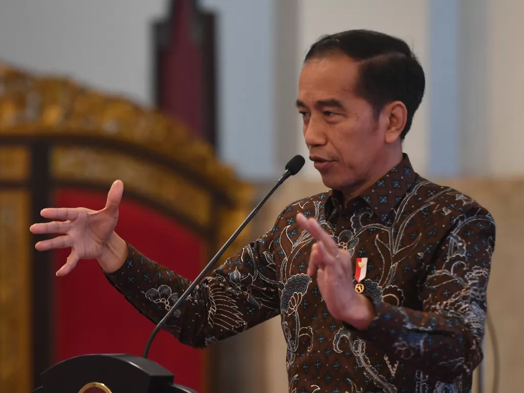 Presiden Joko Widodo atau Jokowi (ANTARA FOTO/Akbar Nugroho Gumay).