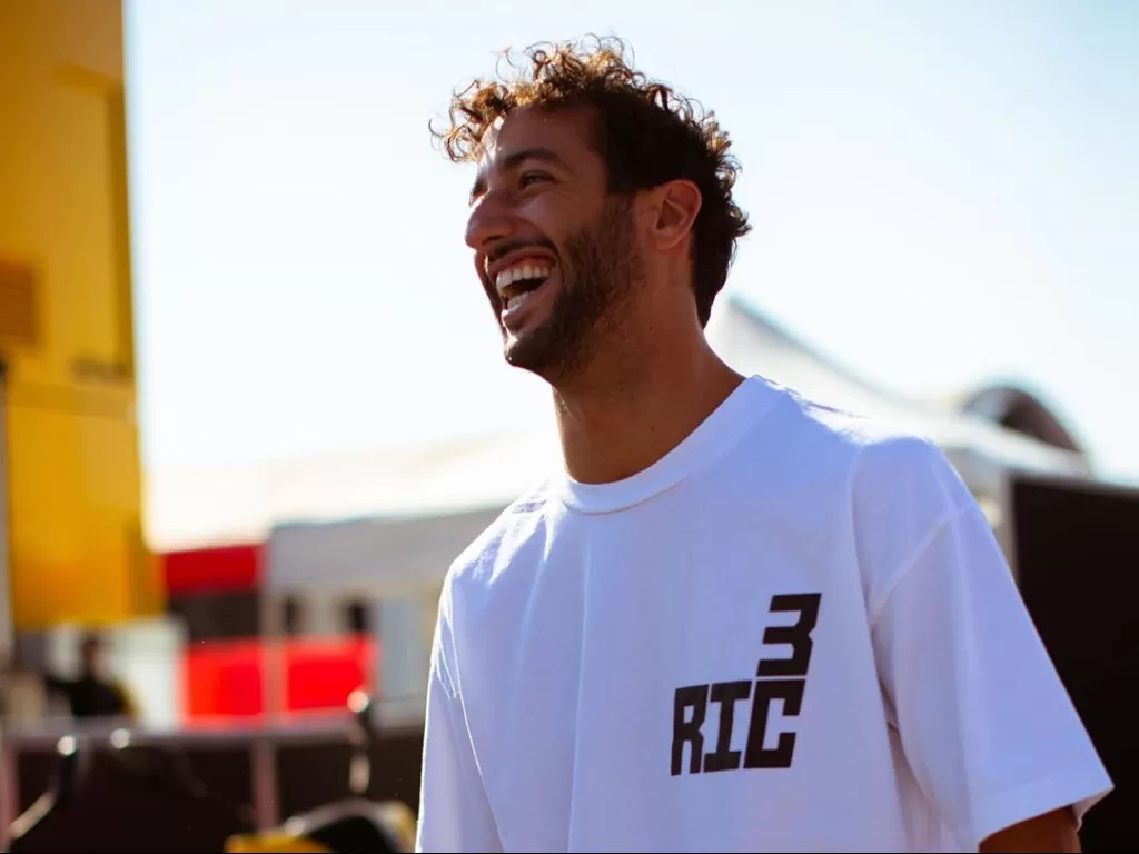 Daniel Ricciardo. (Instagram/@danielricciardo)
