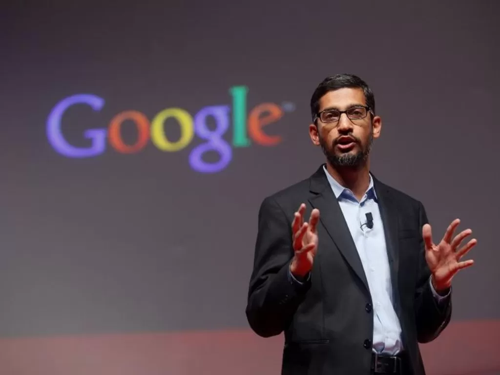 CEO Google dan Alphabet, Sundar Pichai (photo/REUTERS/Albert Gea)