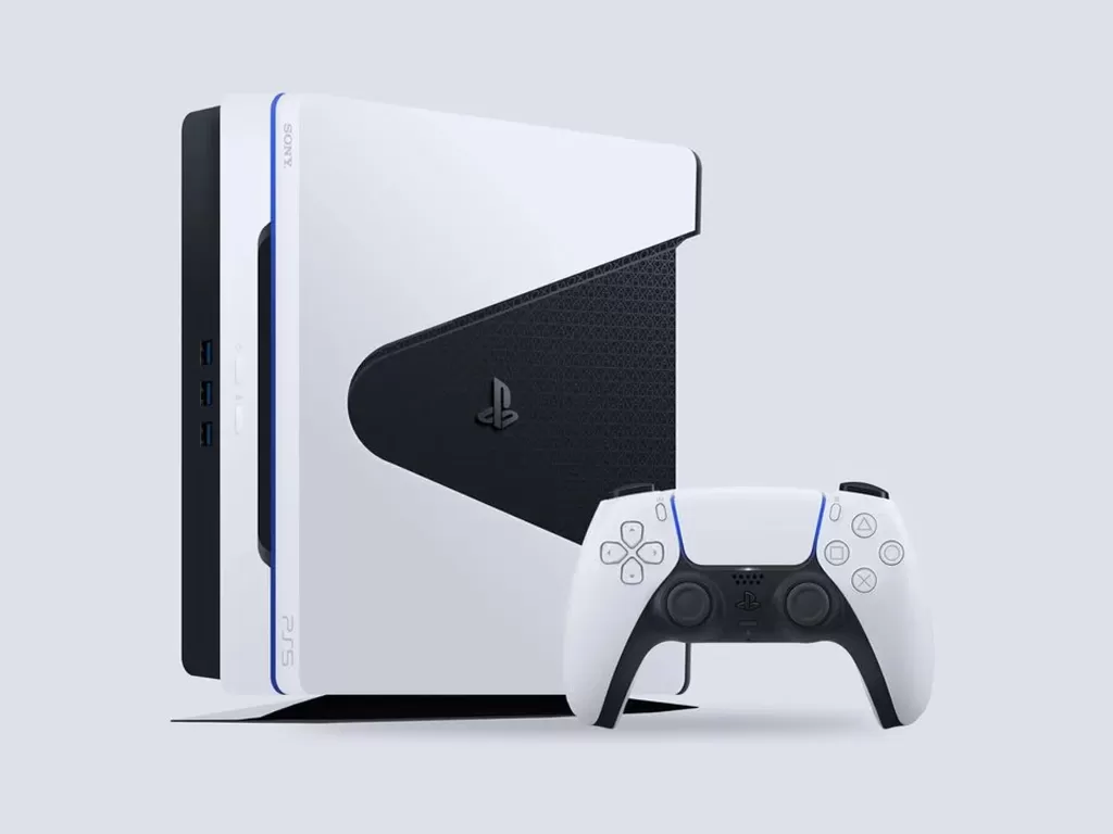Konsep desain console PlayStation 5 (photo/Twitter/@BrianCWorton)