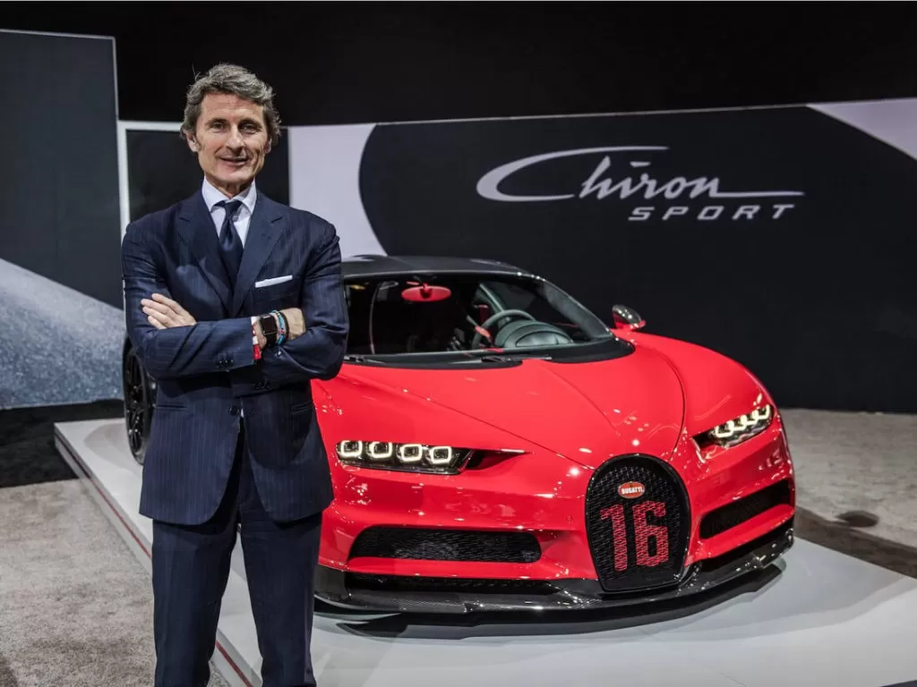 CEO Bugatti, Stephan Winkelmann. (medium.com)