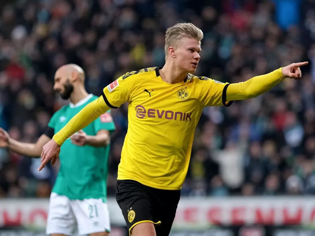 Pemain muda Borussia Dortmund, Erling Haaland. (Instagram/erling.haaland)