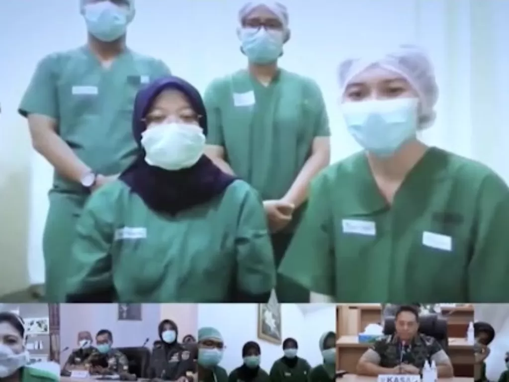 Curhatan perawat yang berjuang tangani virus corona (Screenshot)