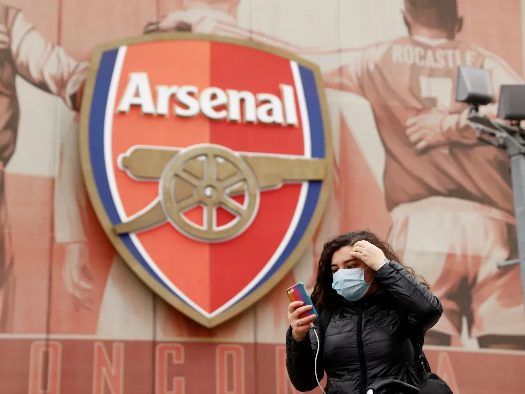 Markas Arsenal, Emirates Stadium. (REUTERS/John Sibley)
