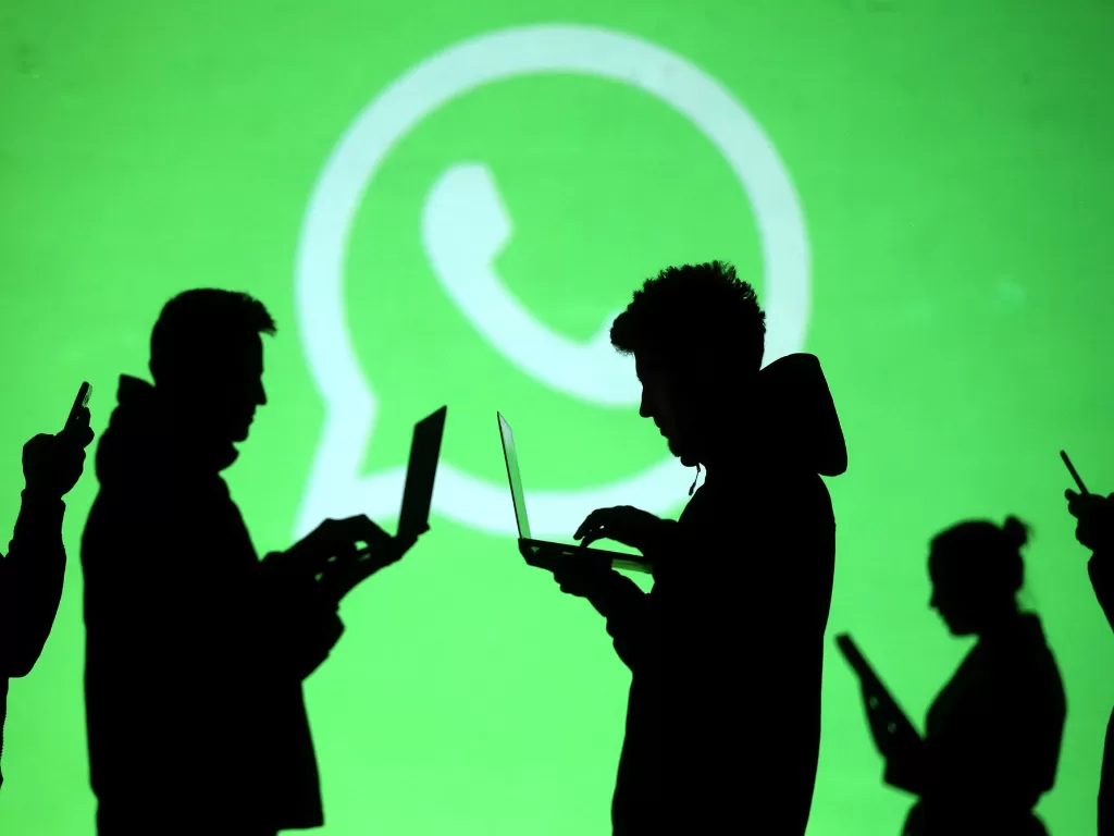 Ilustrasi logo WhatsApp (photo/REUTERS/Dado Ruvic)