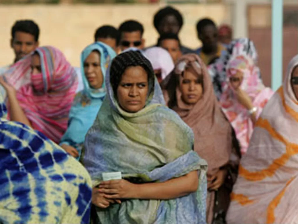 Ilustrasi para wanita suku Mauritania di Afrika. (visiontimes.com)