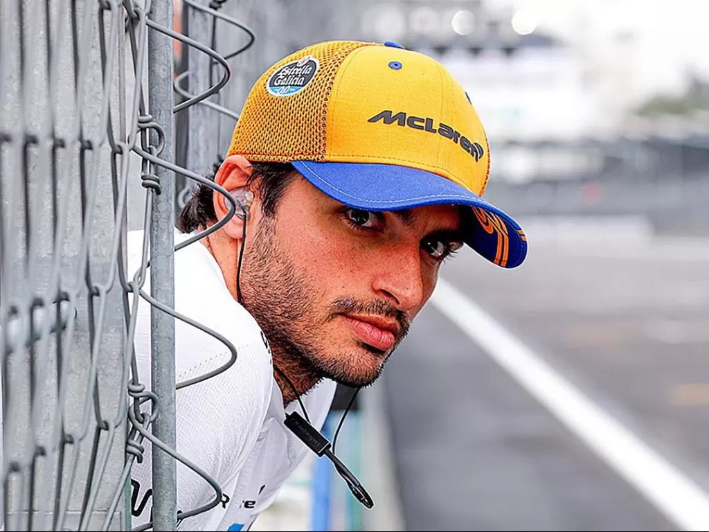 Pembalap tim McLaren, Carlos Sainz. (Instagram/@carlossainz55)