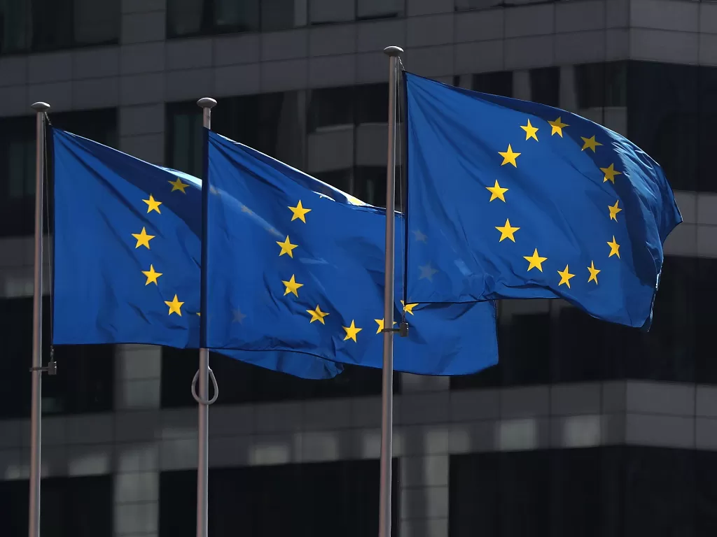 Bendera Uni Eropa. (REUTERS)