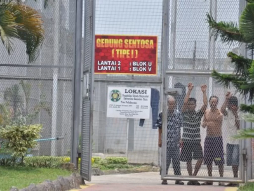 Ilustrasi narapidana di lapas (ANTARA/Septianda Perdana)