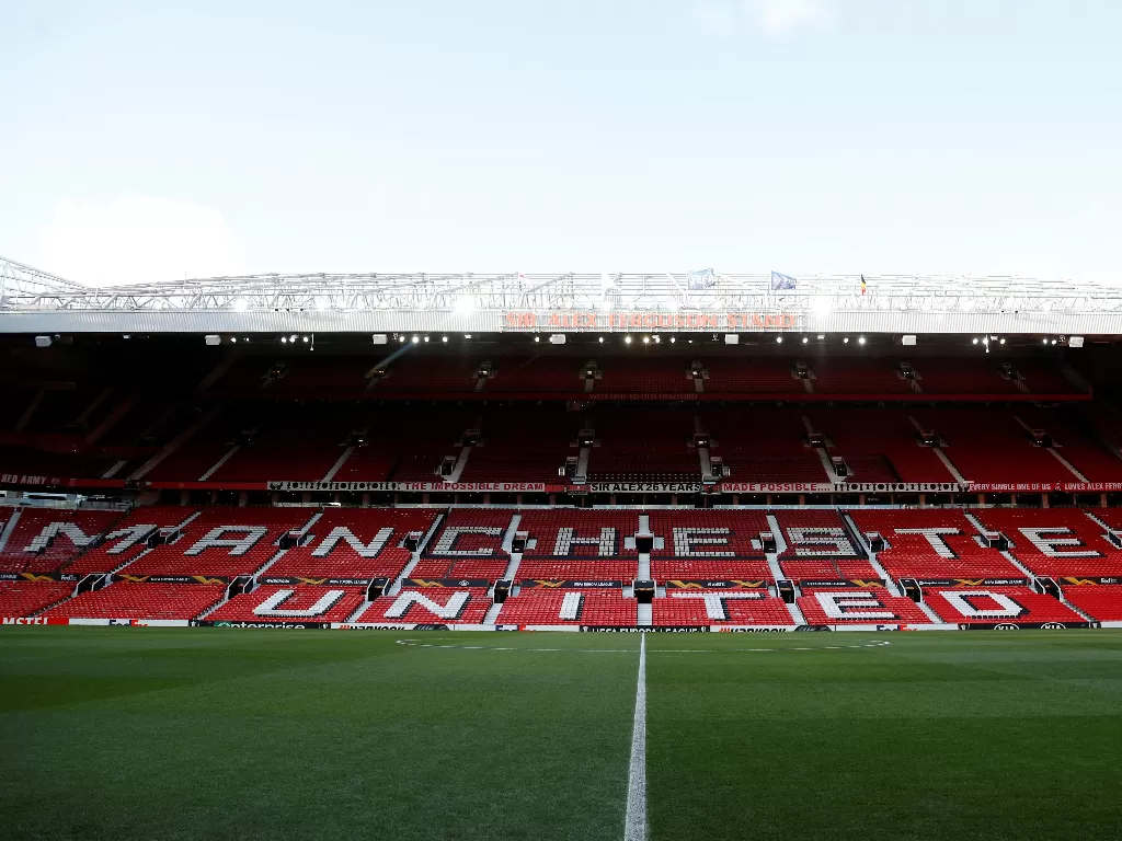 Old Trafford, markas Manchester United. (REUTERS/Phil Noble)