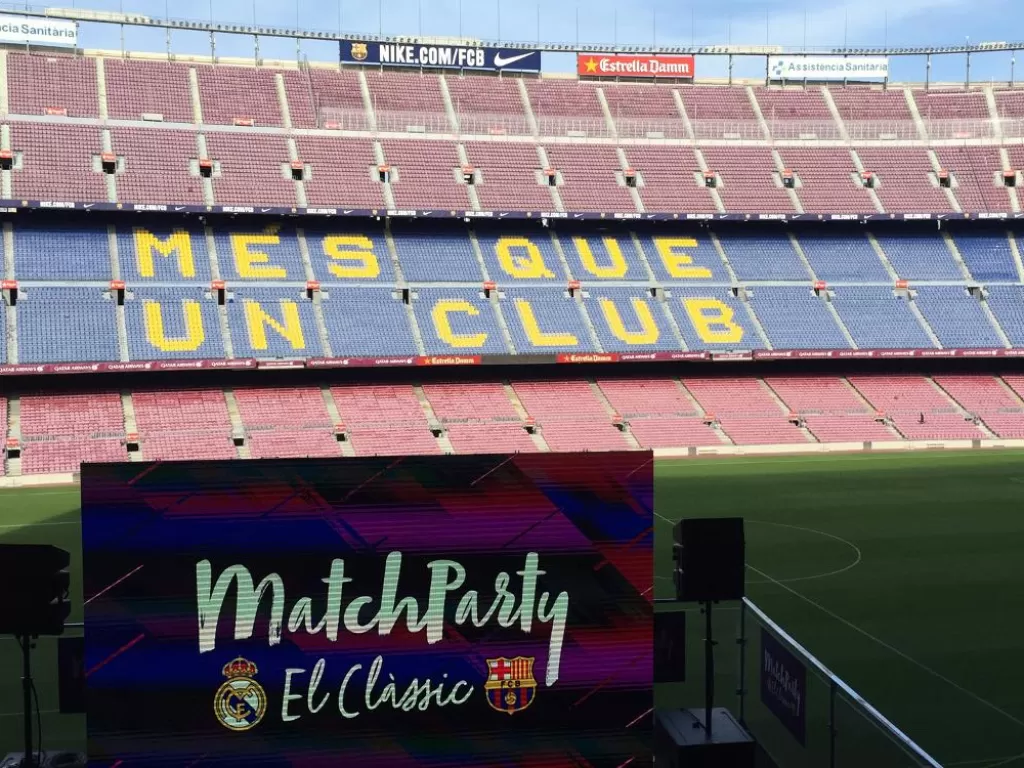 Potret Camp Nou yang merupakan markas Barcelona. (fcbarcelona.com)