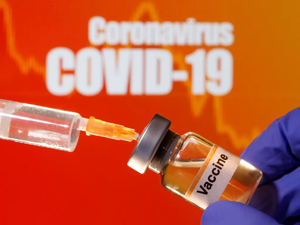 Ilustrasi vaksin virus corona Covid-19 (REUTERS/Dado Ruvic)