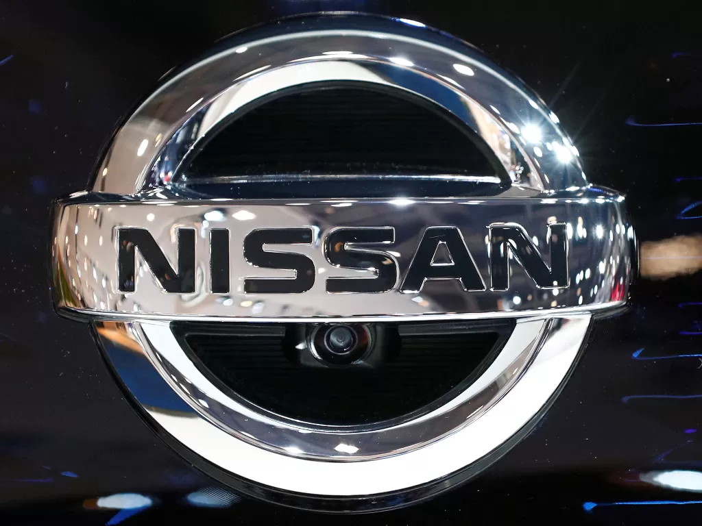 Logo pabrikan Nissan. (REUTERS/Francois Lenoir)