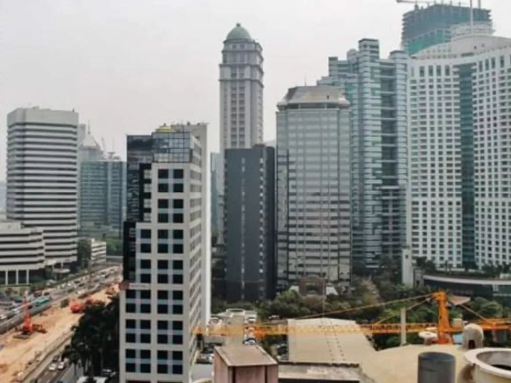 Ilustrasi perusahaan yang menempati gedung-gedung di Jakarta. (INDOZONE/M. Fadli).