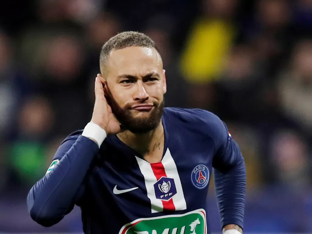 Bintang Paris Saint-Germain, Neymar Jr. (REUTERS/Benoit Tessier)