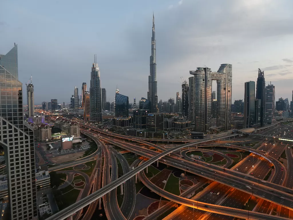 Pusat kota Dubai, UEA. (REUTERS/Satish Kumar)