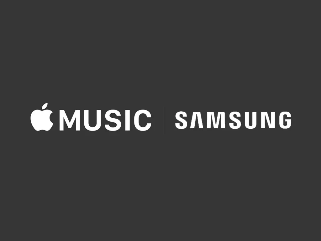 Logo Apple Music dan Samsung (Ilustrasi/Apple/Samsung)