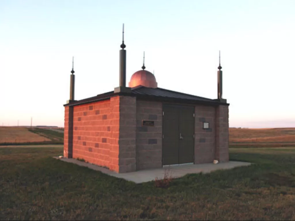 Masjid North Dakota, masjid tertua di Amerika Serikat. (Atlas Obscura)
