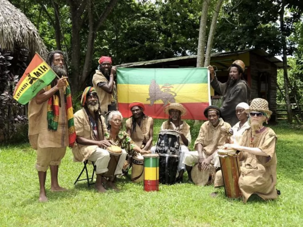 Ilustrasi anggota gerakan Rastafari. (africanquarters.com)