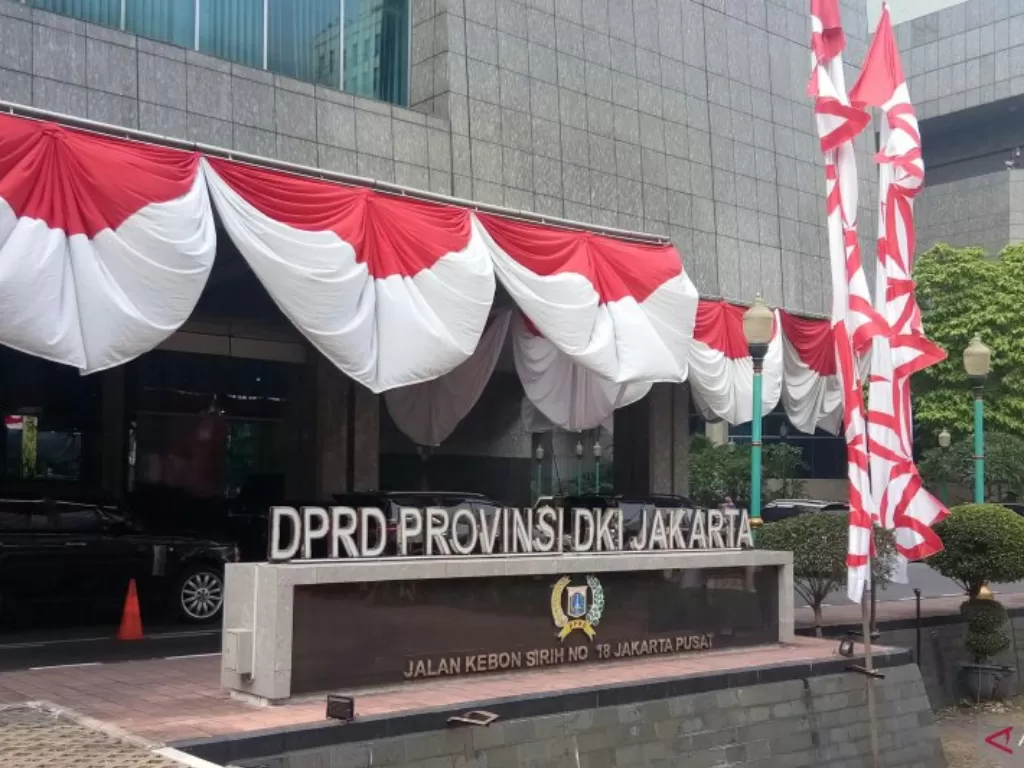 Gedung DPRD DKI Jakarta (ANTARA News/Dewa Wiguna)