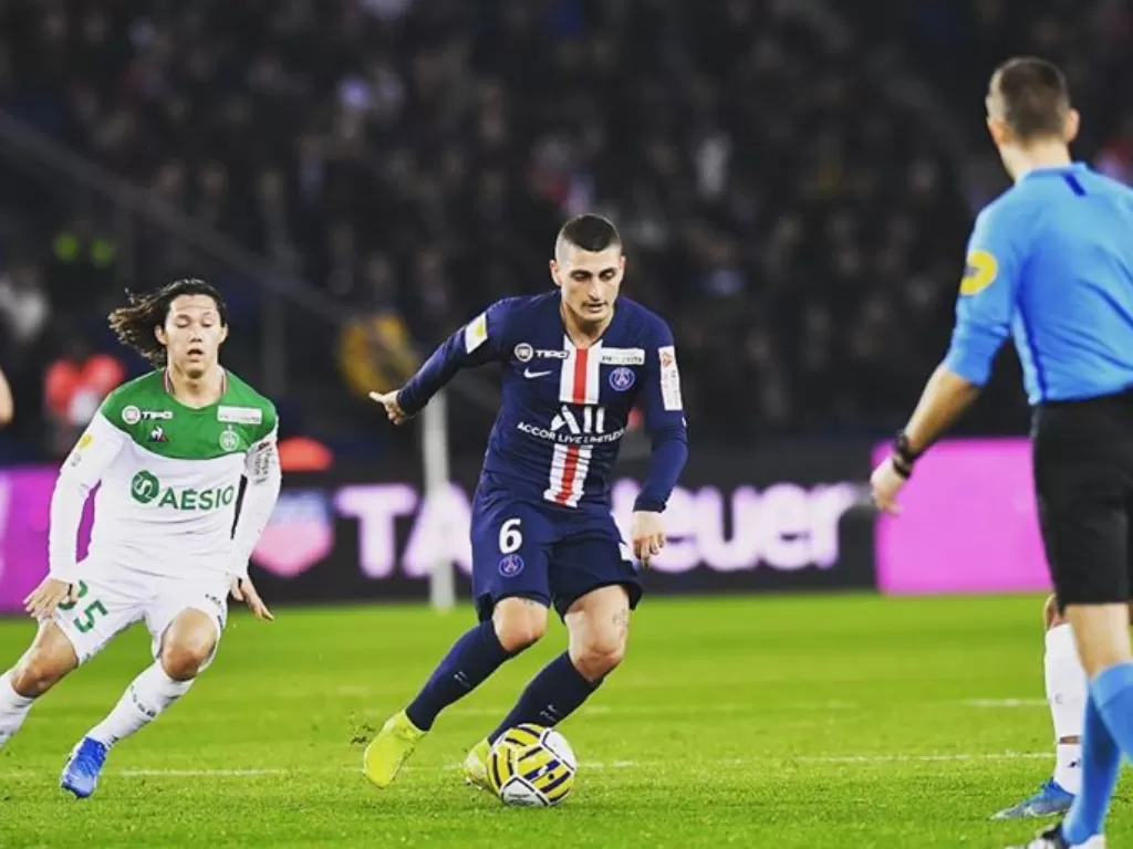 Gelandang Paris Saint-Germain, Marco Verratti. (Instagram/marco_verratti92)