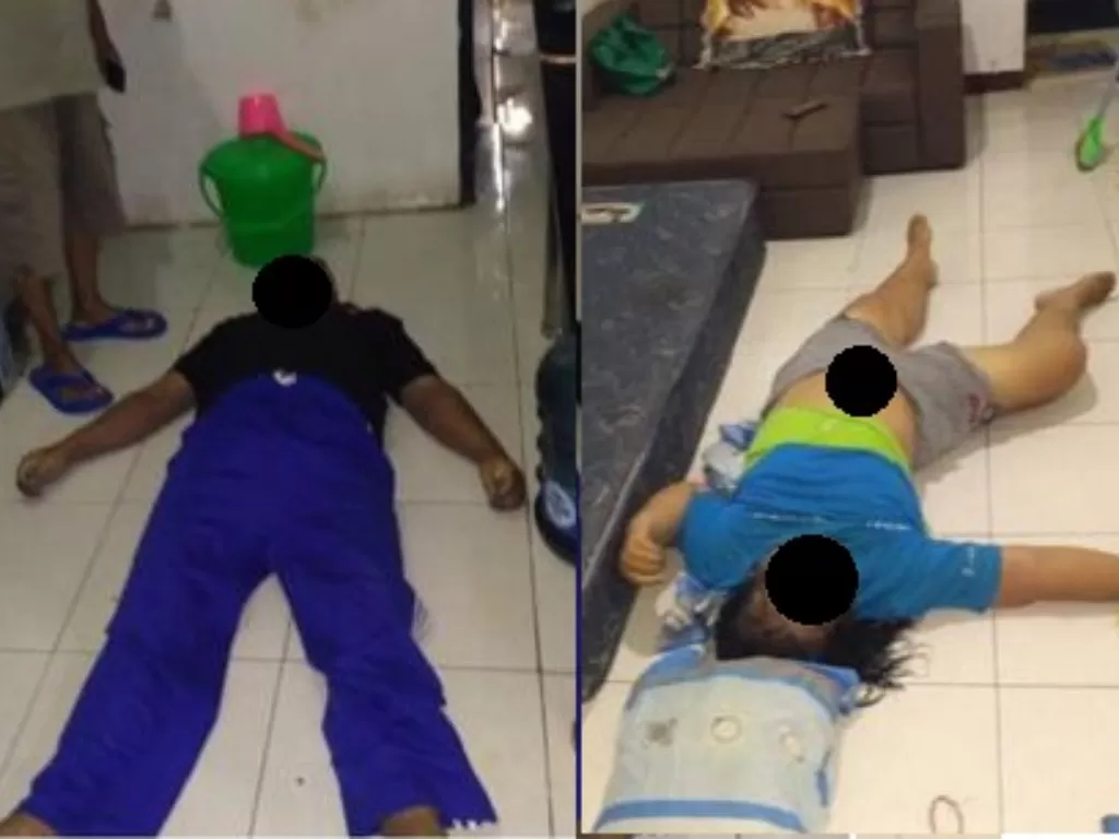 Kasus pasutri berantem di Bekasi hingga keduanya tewas. (Dok Humas Polda Metro Jaya).