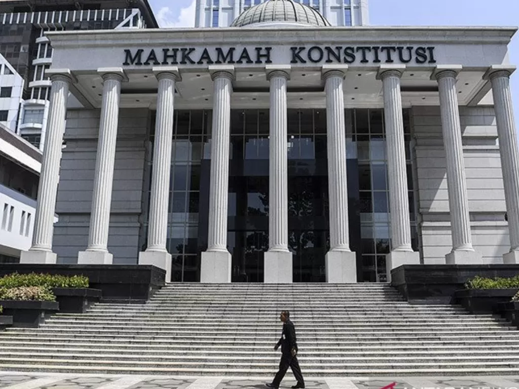 Gedung Mahkamah Konstitusi, Jakarta. (ANTARA/Hafidz Mubarak)