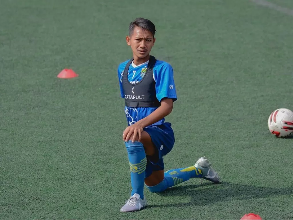 Pemain Persib Bandung, Beckham Putra Nugraha. (Instagram/beckham_put7)