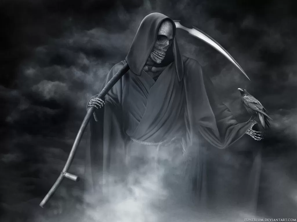 Ilustrasi Grim Reaper. (monster.fandom.com/Devo DrakeFox)