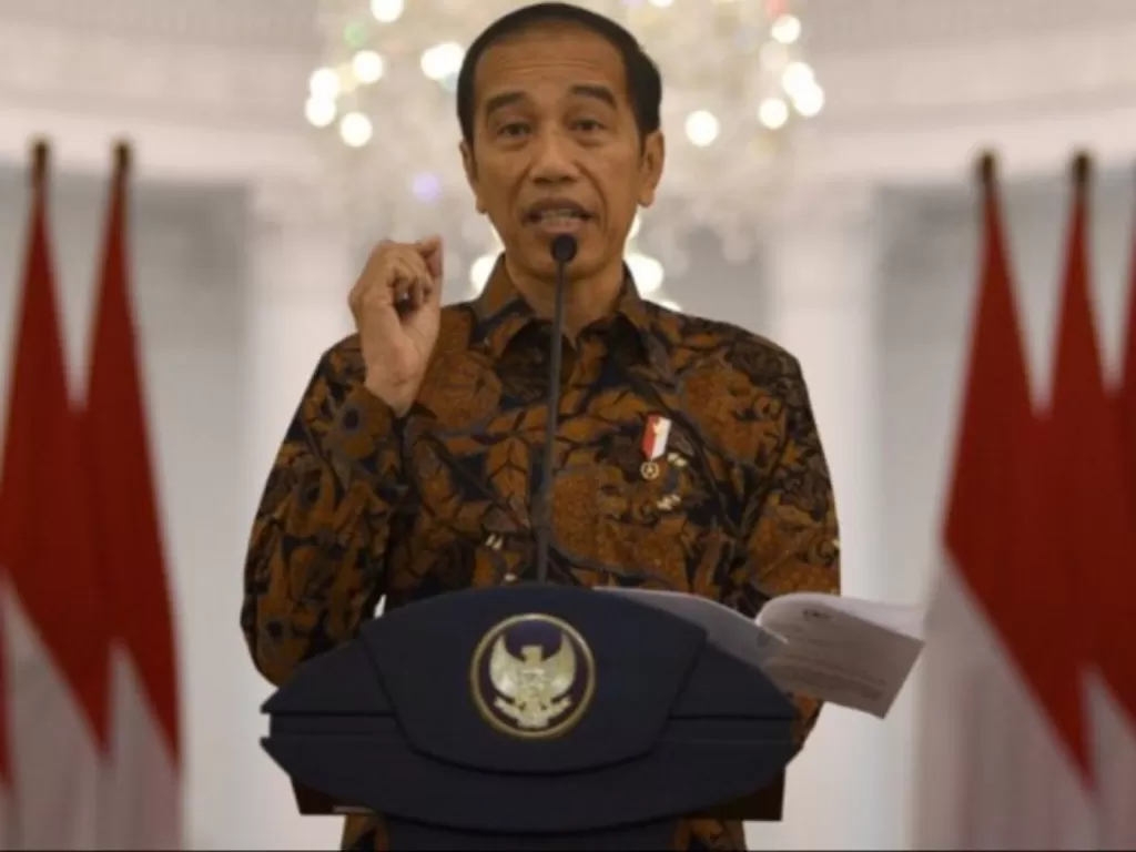 Presiden Joko Widodo. (ANTARA FOTO/Sigid Kurniawan)