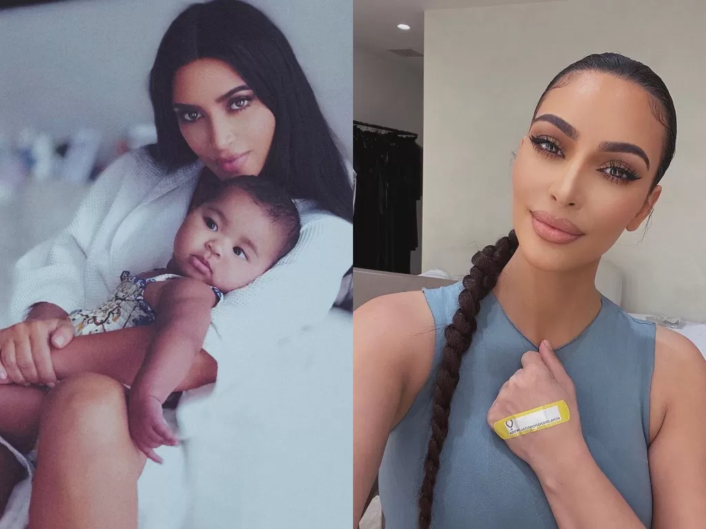 Kim Kardashian sering ribut dengan suami (Instagram/@kimkardashian)
