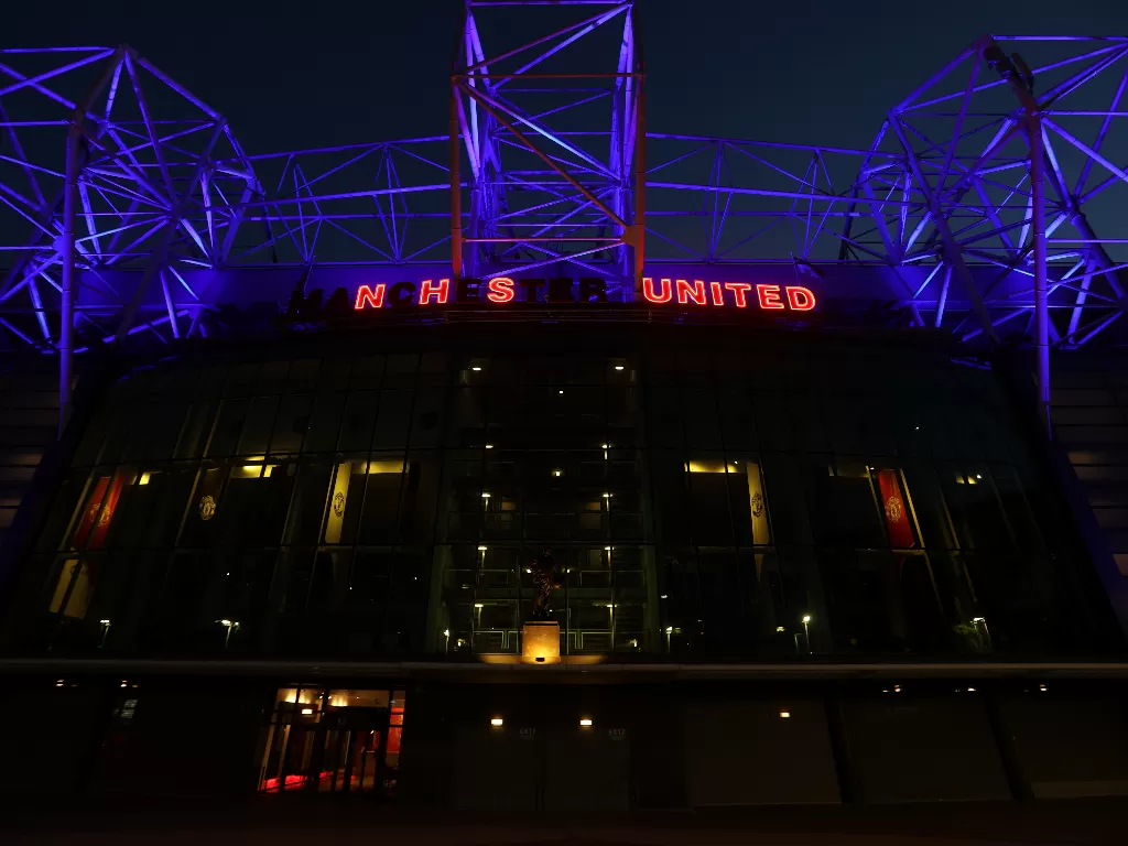 Stadion Old Trafford, markas Manchester United. (REUTERS/Carl Recine)