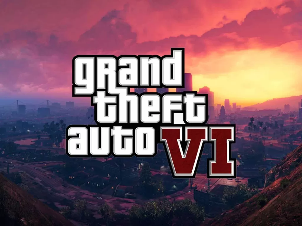 Ilustrasi logo Grand Theft Auto VI (photo/OptoCrypto)