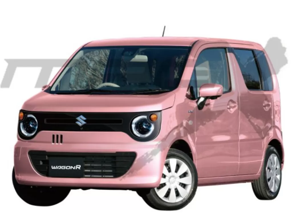 Tampilan Suzuki Wagon R Smile di India dengan balutan warna pink. (Dok.Suzuki)