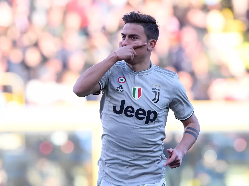 Penyerang Juventus, Paulo Dybala. (REUTERS/Alberto Lingria)