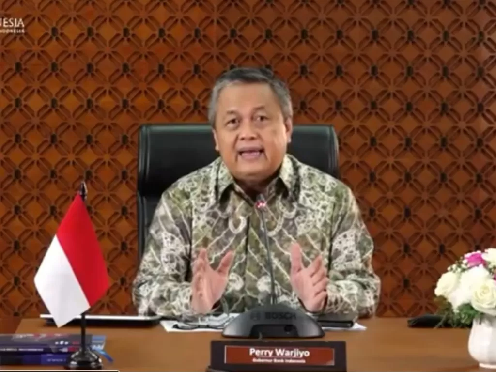 Gubernur Bank Indonesia Perry Warjiyo. (INDOZONE/Sigit Nugroho)
